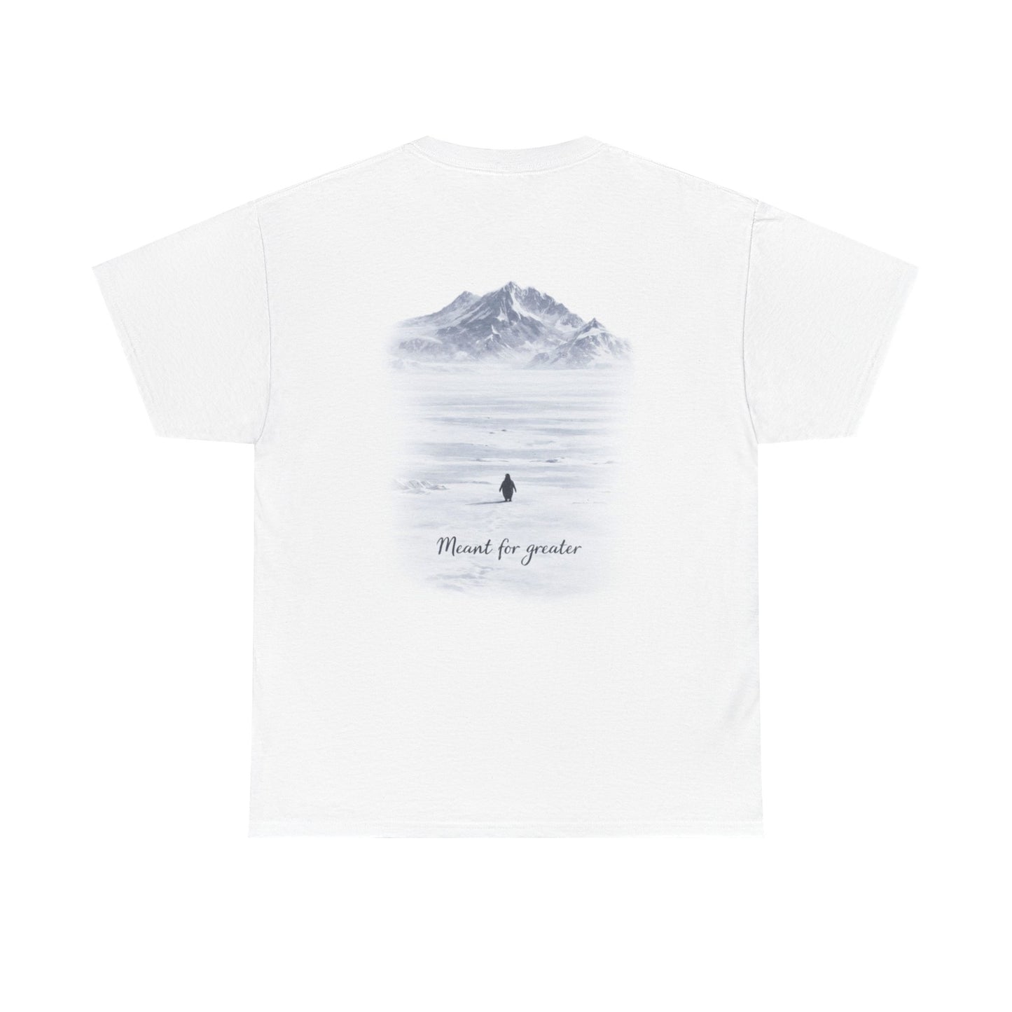 Nihilist Penguin Tee | Minimalist Existential Design | Meant for Greater