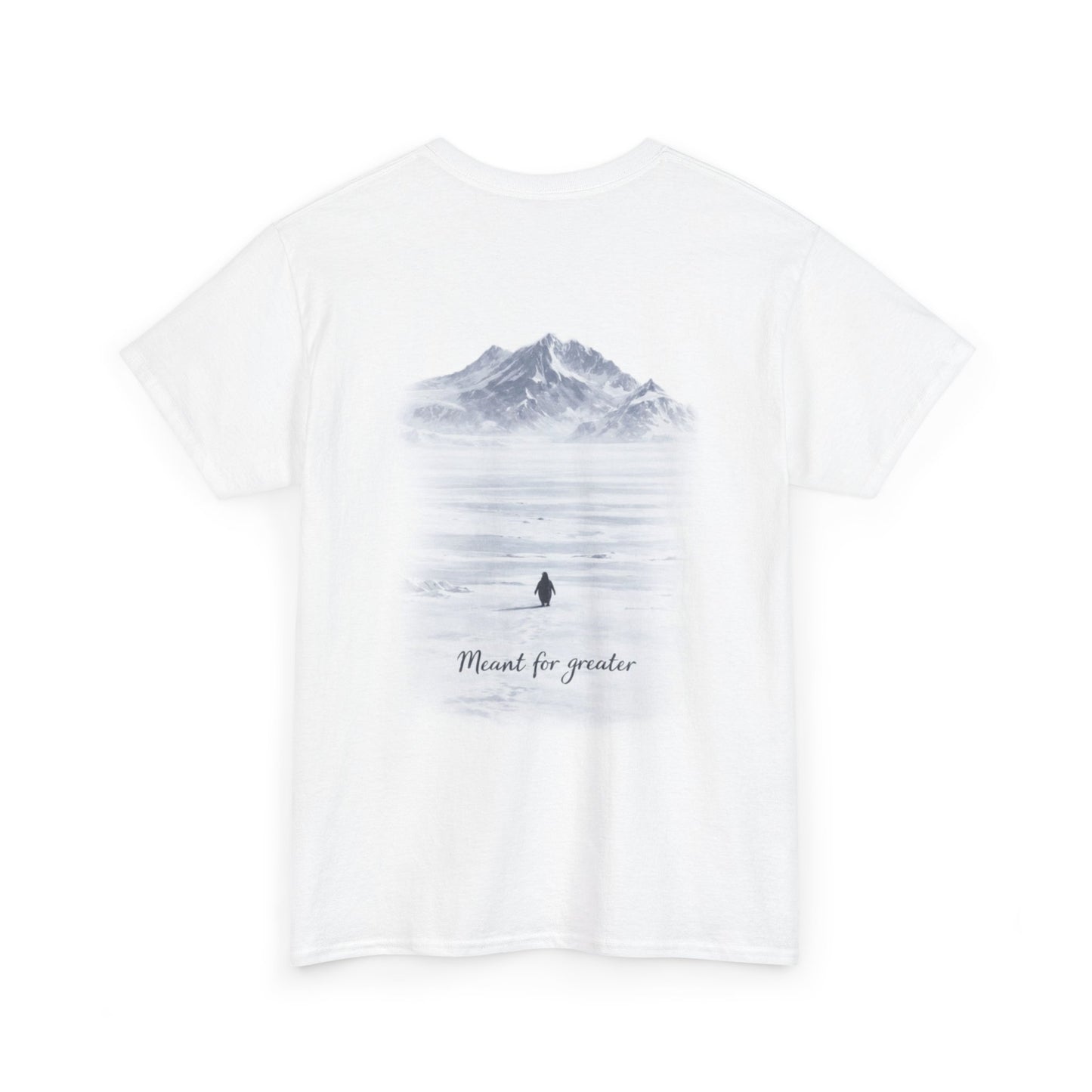 Nihilist Penguin Tee | Minimalist Existential Design | Meant for Greater